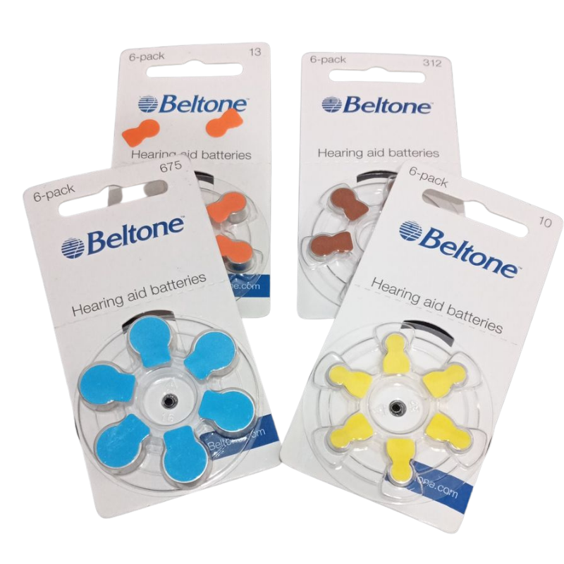 3 plus 1 Free Beltone Hearing aid batteries